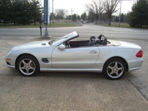 2003 Mercedes Benz SL500 Roadster Convertible Salvage Rebuildable for sale