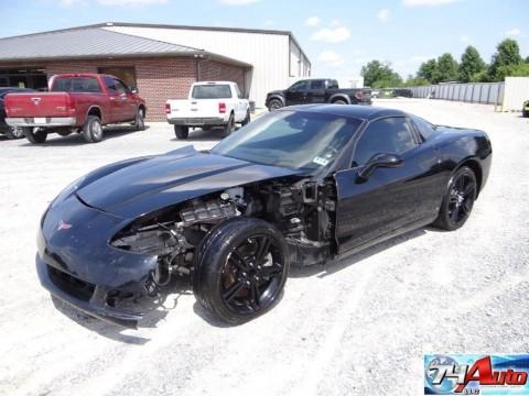 2009 Chevrolet Corvette Wrecked for sale