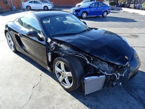 2015 Porsche Cayman Coupe Wrecked for sale