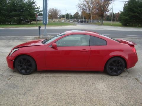 2004 Infiniti G35 Coupe Salvage Rebuildable for sale