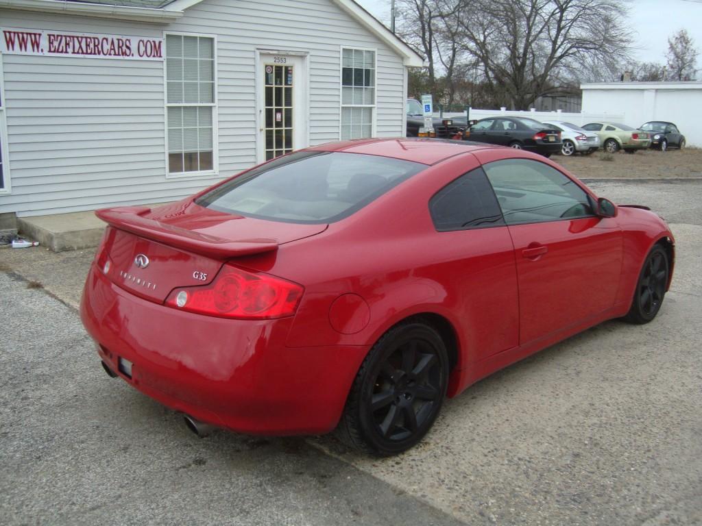 2004 Infiniti G35 Coupe Salvage Rebuildable