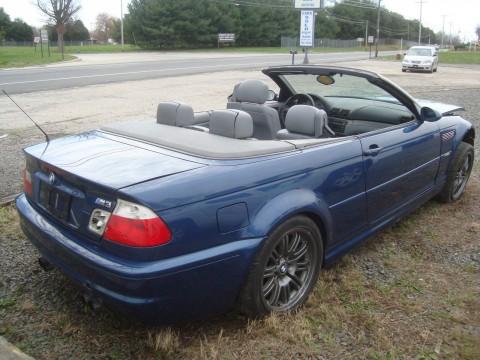 2002 BMW M3 Convertible Salvage Rebuildable for sale