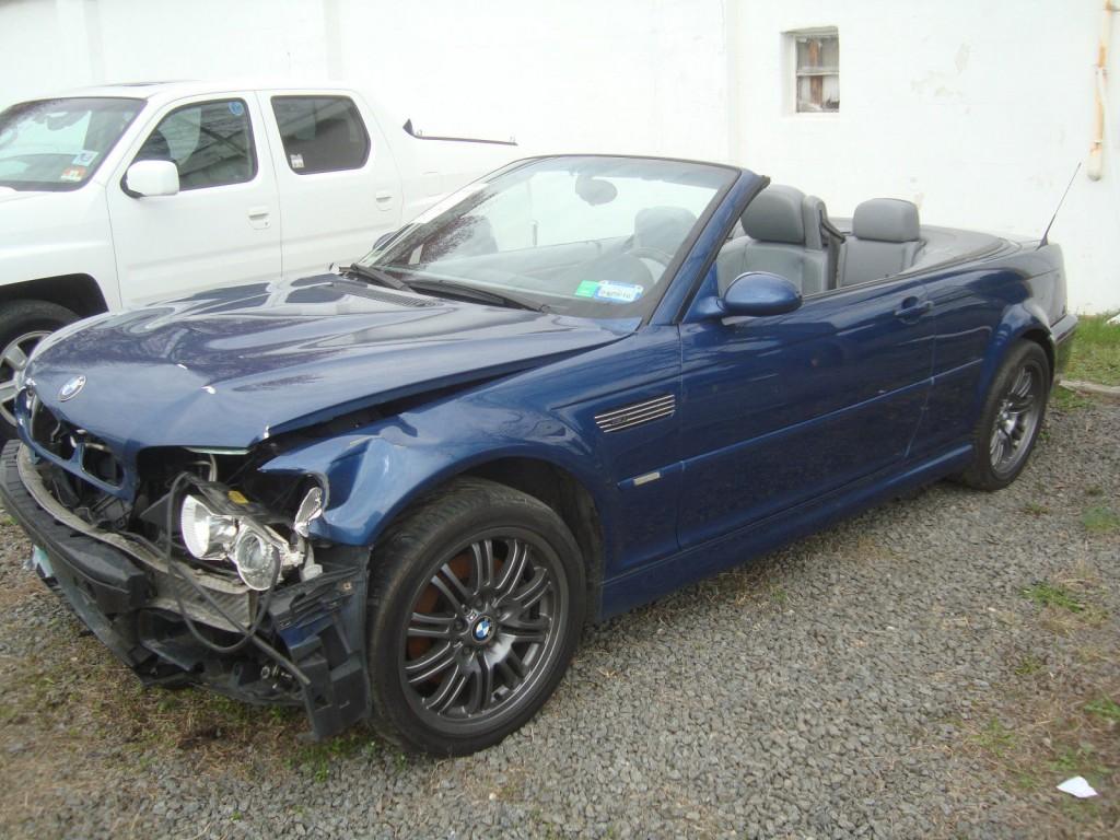 2002 BMW M3 Convertible Salvage Rebuildable