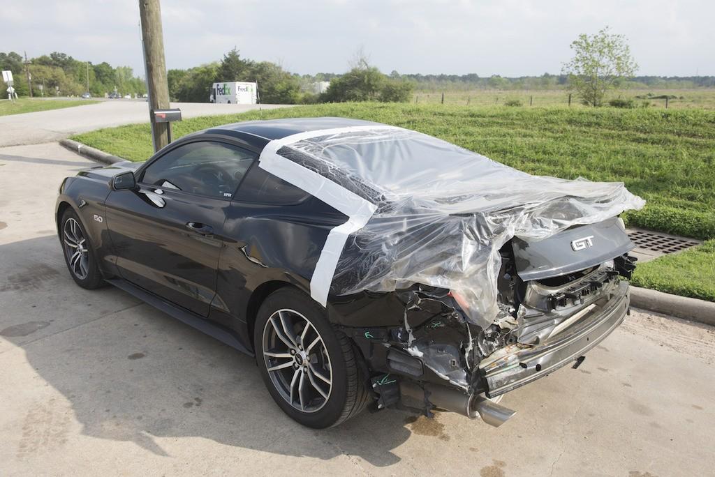 2015 Ford Mustang GT Damaged