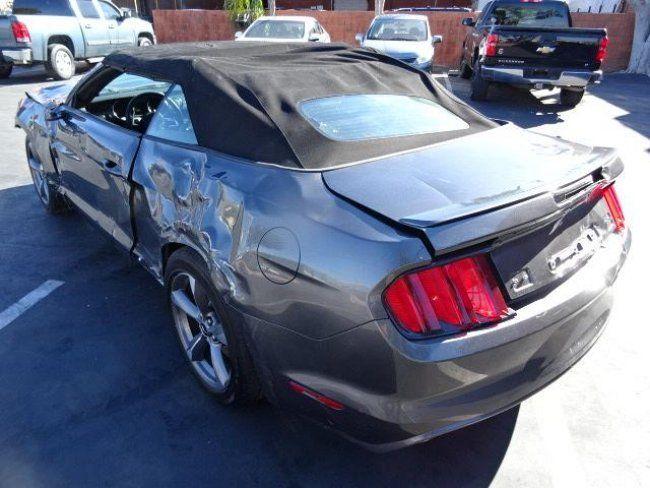 2015 Ford Mustang V6 Convertible Wrecked Project