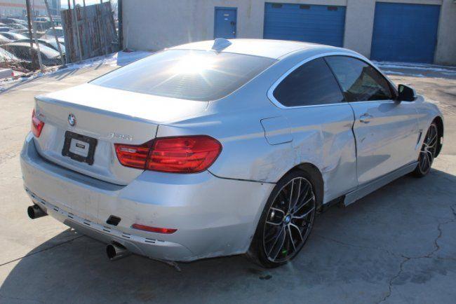 2014 BMW 4 Series 435i xDrive Wrecked Salvage Project