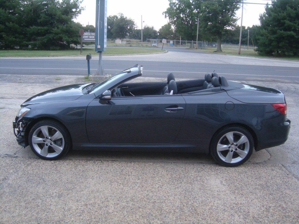 Wrecked 2010 Lexus IS Is350 Convertible Rebuildable