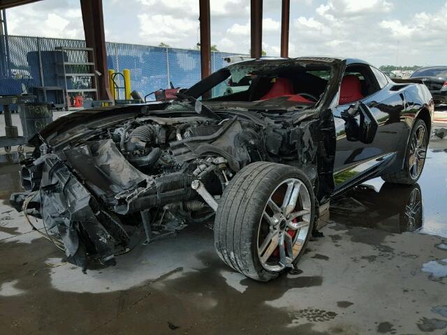 Heavy damage 2014 Chevrolet Corvette Stingray repairable
