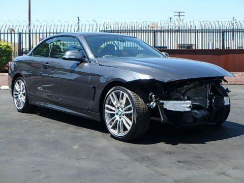 Loaded 2016 BMW 4 Series 428i Convertible repairable for sale