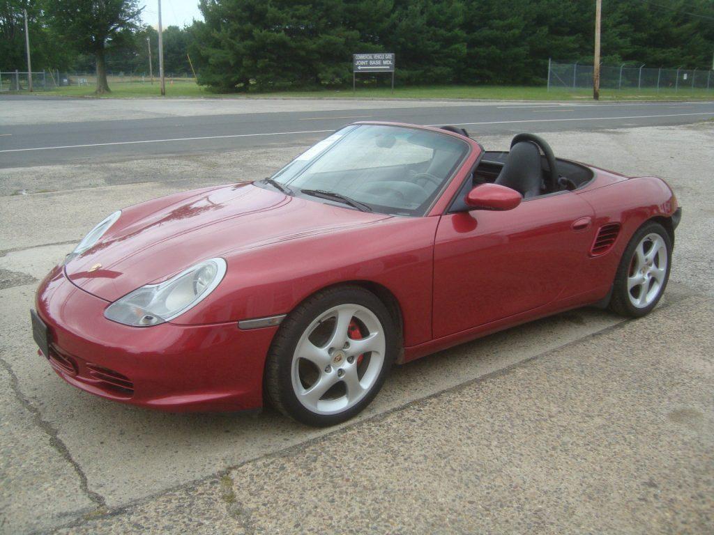 Well maintained 2003 Porsche Boxster S Rebuildable Repairable