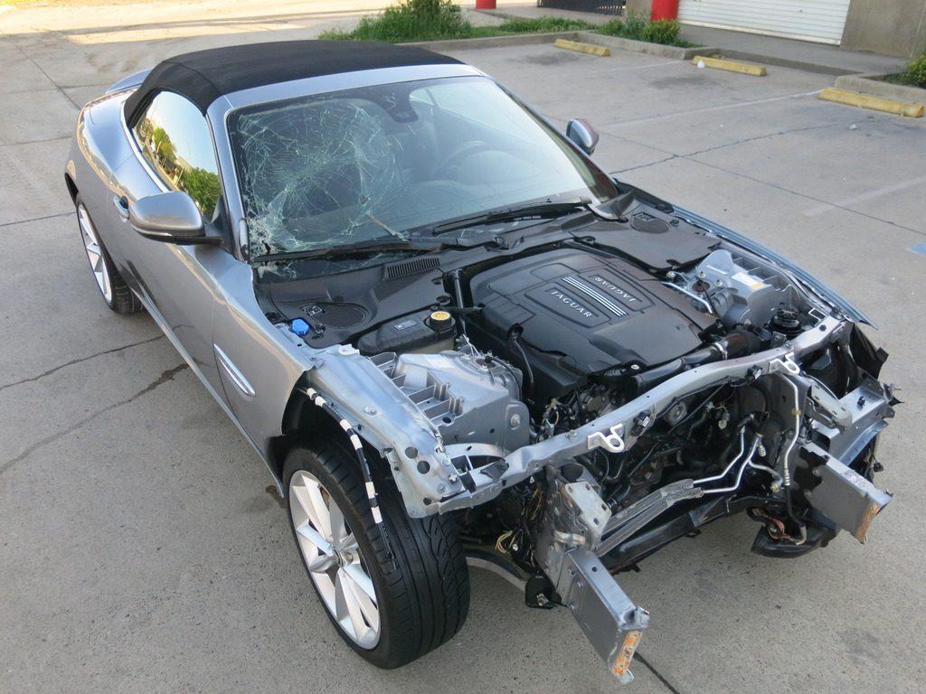 front damage 2013 Jaguar XK Convertible repairable