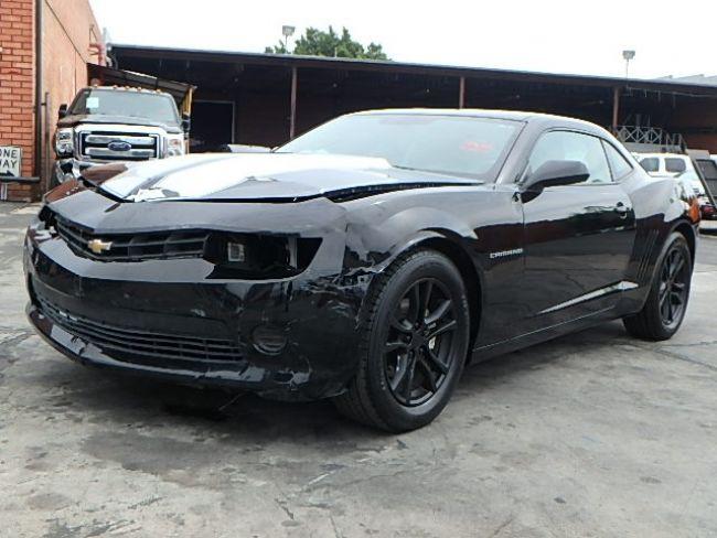 Loaded 2015 Chevrolet Camaro LS Coupe repairable