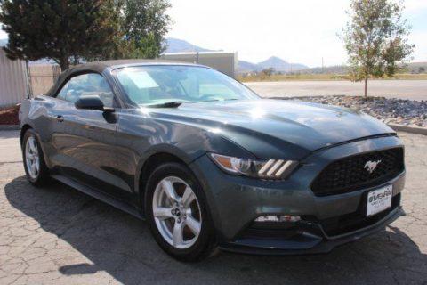 nice project 2016 Ford Mustang Convertible V6 repairable for sale