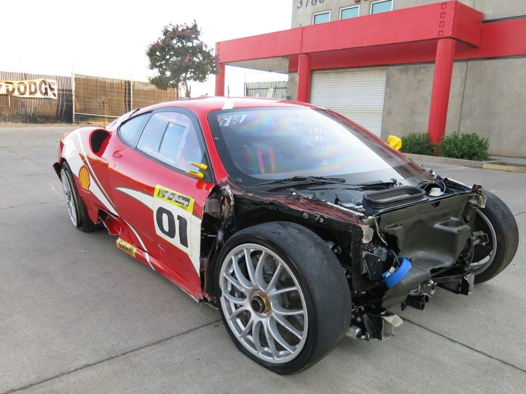 race car 2007 Ferrari 430 Challenge F430 repairable