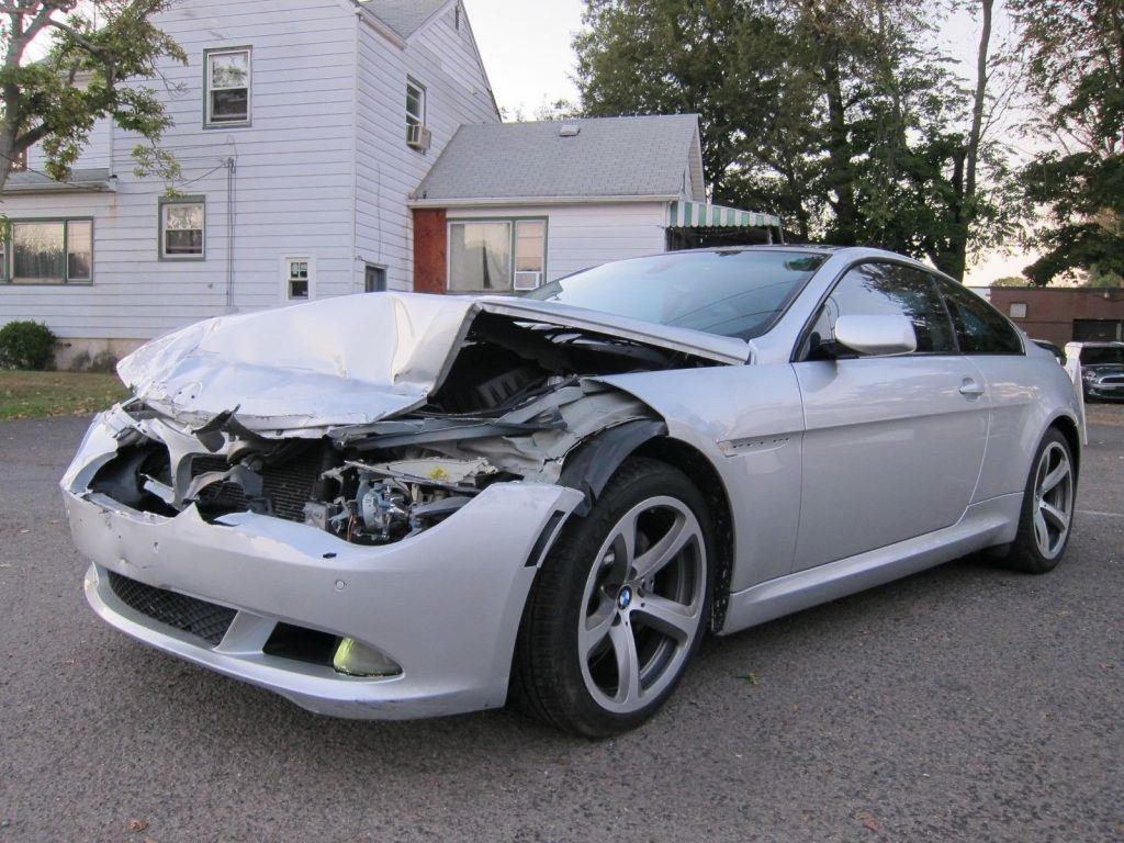 loaded 2008 BMW 6 Series 650i repairable