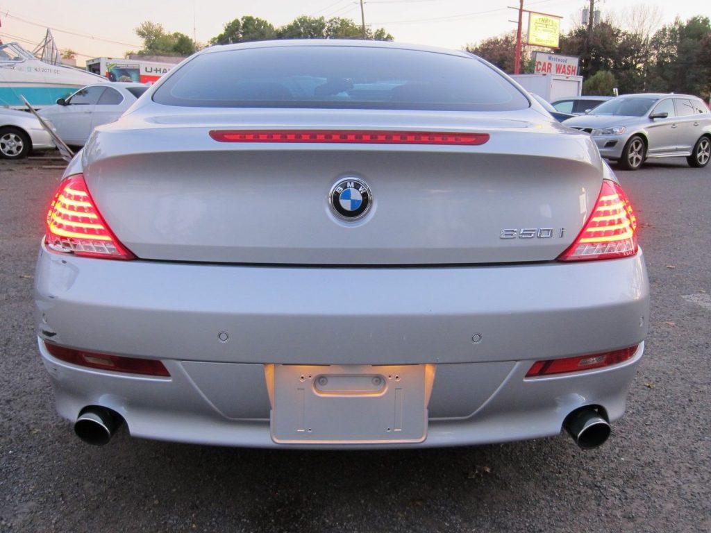 loaded 2008 BMW 6 Series 650i repairable