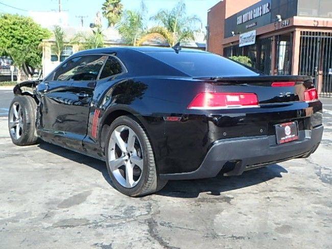 loaded with options 2015 Chevrolet Camaro SS Coupe repairable