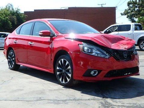 strong 2017 Nissan Sentra SR Turbo repairable for sale