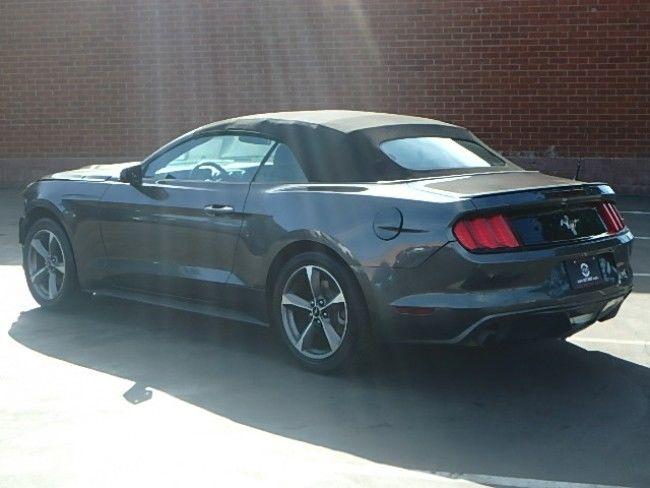 low mileage 2016 Ford Mustang Convertible V6 repairable