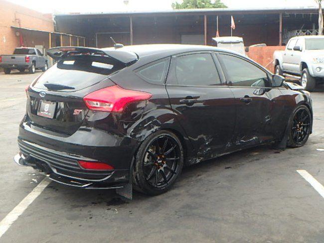 low miles 2016 Ford Focus ST repairable