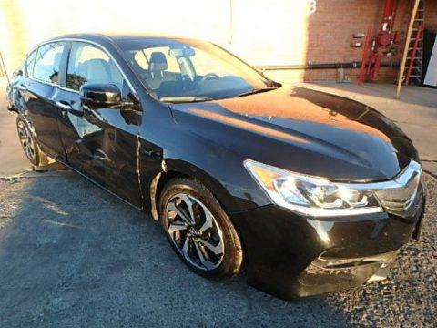 luxury package 2016 Honda Accord EX L repairable for sale