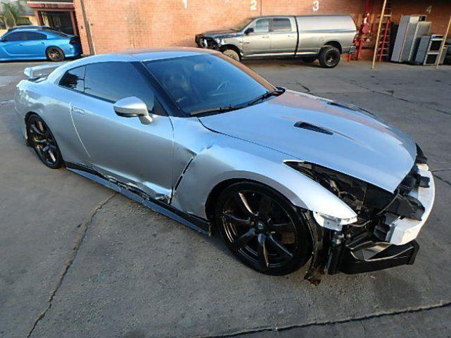 one of a kind 2016 Nissan GT R Premium repairable