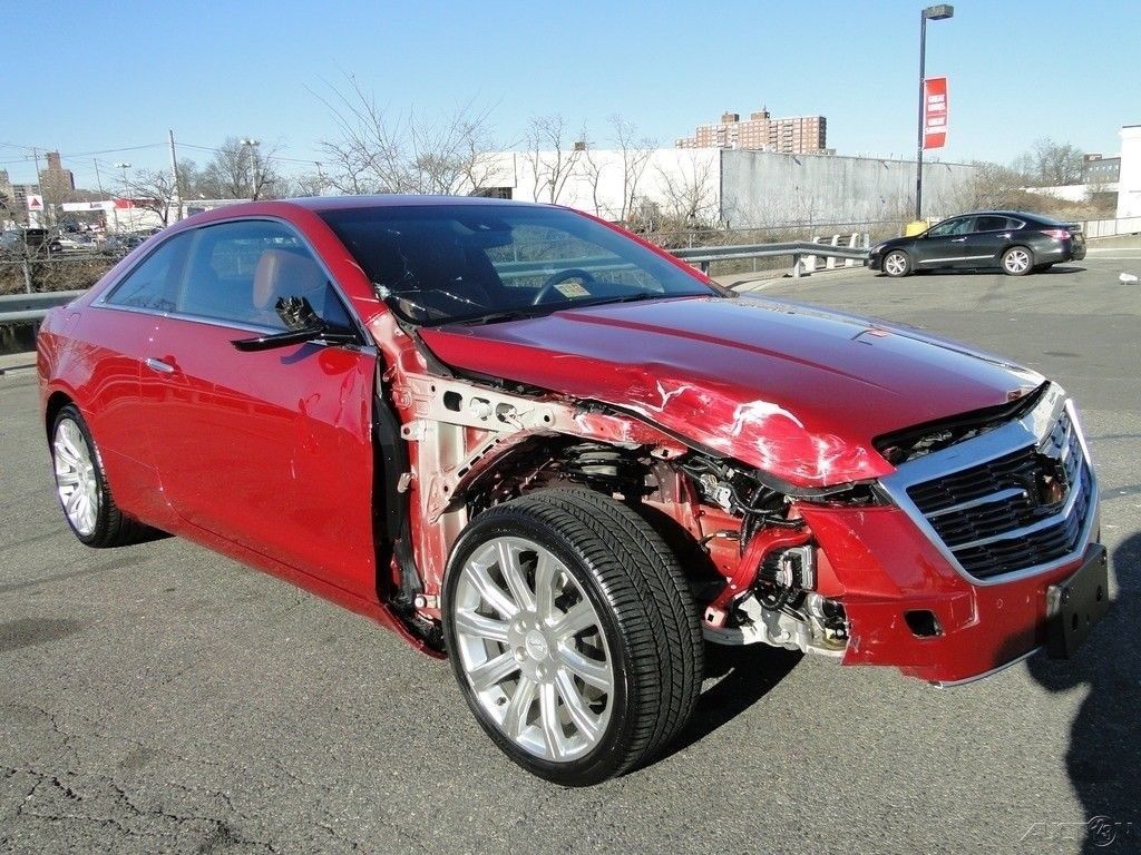 extreme low miles 2016 Cadillac ATS 2.0L Turbo Luxury Collection repairable