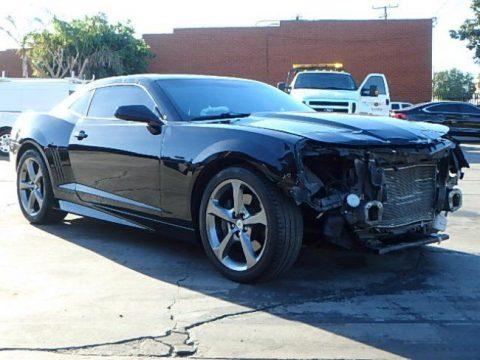low miles 2013 Chevrolet Camaro SS Coupe repairable for sale