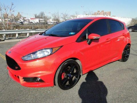 very low miles 2016 Ford Fiesta ST repairable for sale