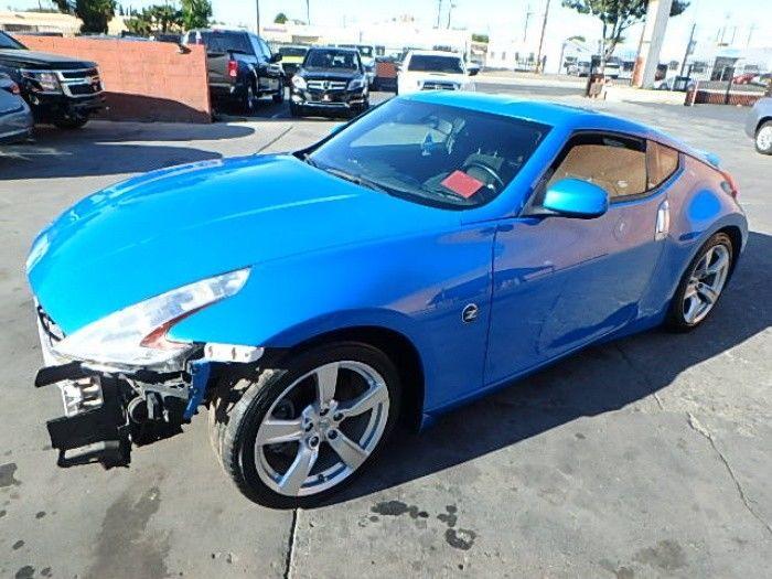 great color 2011 Nissan 370Z 370Z Coupe Repairable