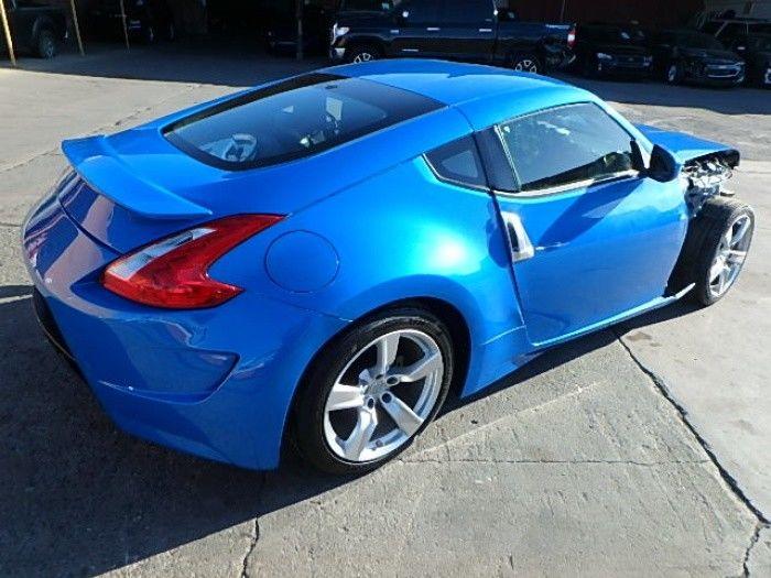 great color 2011 Nissan 370Z 370Z Coupe Repairable