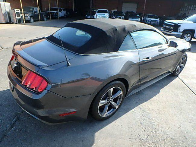 low mileage 2016 Ford Mustang Conv V6 repairable
