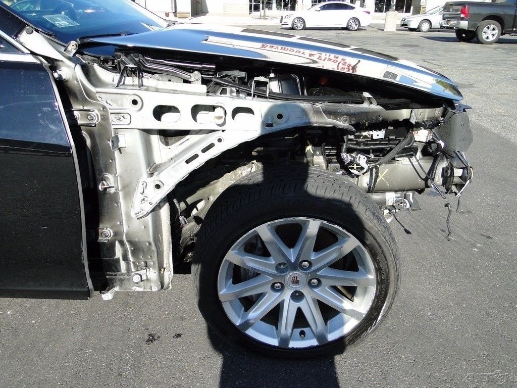 front damage 2014 Cadillac CTS 2.0L Turbo Luxury repairable