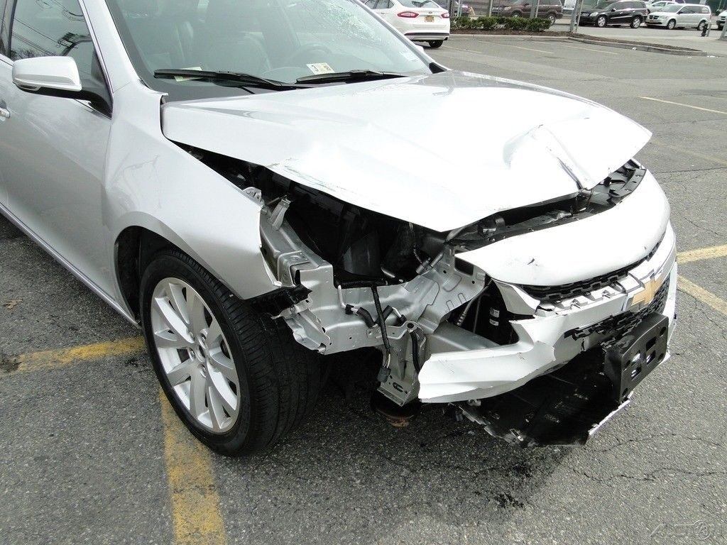 front hit 2016 Chevrolet Malibu LTZ repairable