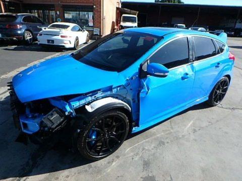 low miles 2017 Ford Focus RS Hatch repairable for sale