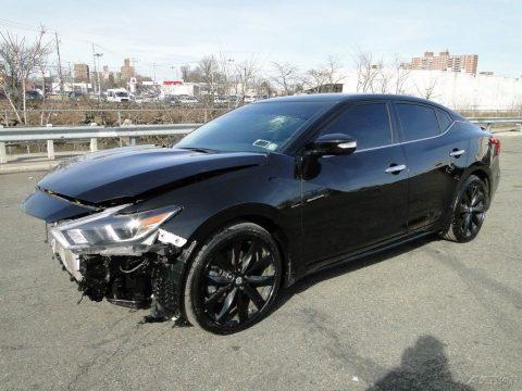 very low miles 2017 Nissan Maxima 3.5 SR Repairable for sale
