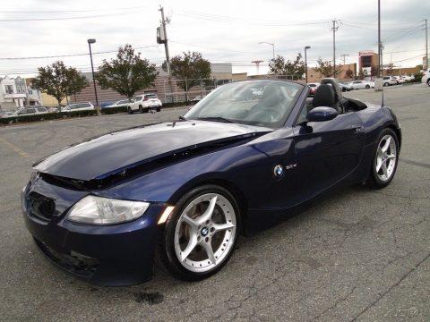 front damage 2008 BMW Z4 3.0si repairable for sale