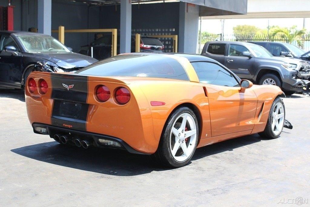 well equipped 2007 Chevrolet Corvette Coupe repairable