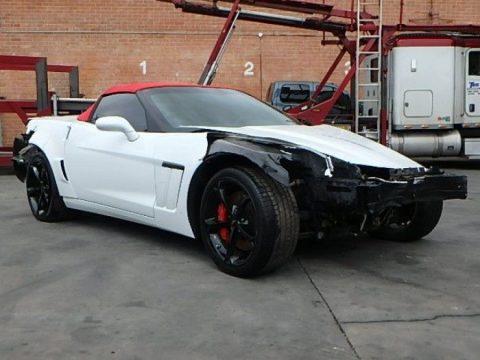well equipped 2013 Chevrolet Corvette GS Convertible 2LT repairable for sale