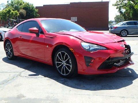 low mileage 2017 Toyota 86 Coupe repairable for sale
