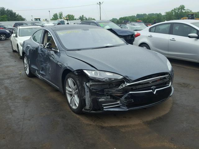 low miles 2014 Tesla Model S 85 repairable
