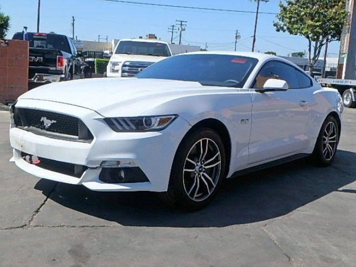 low miles 2017 Ford Mustang GT Fastback repairable
