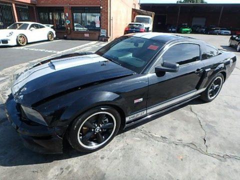 option package 2007 Ford Mustang Shelby GT Repairable for sale