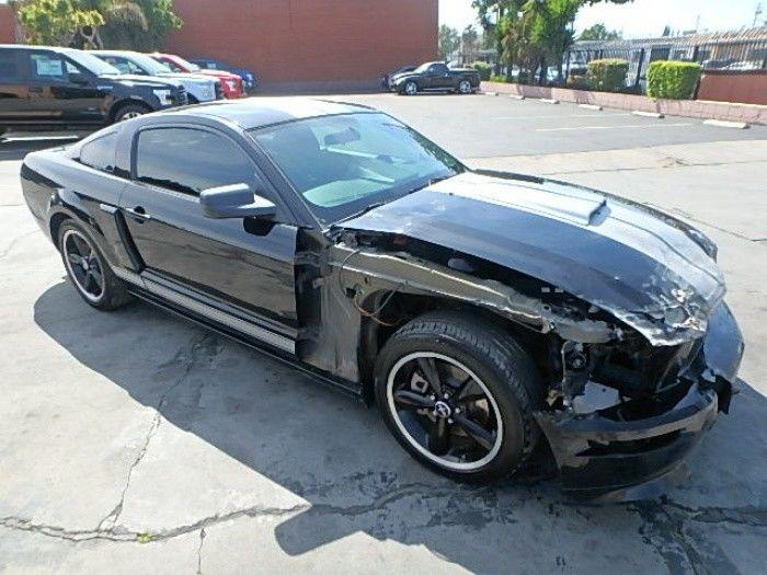 option package 2007 Ford Mustang Shelby GT Repairable