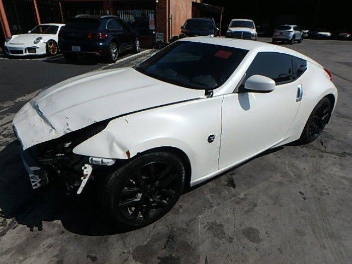 extremely low miles 2015 Nissan 370Z Coupe repairable