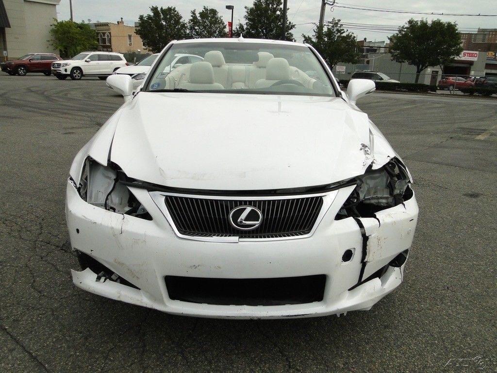 low mileage 2010 Lexus IS Repairable