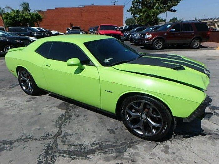loaded 2015 Dodge Challenger R/T repairable