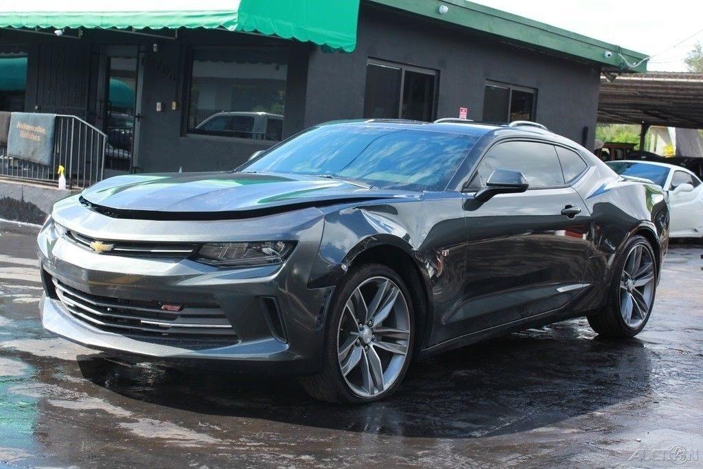 loaded 2017 Chevrolet Camaro LT Coupe repairable