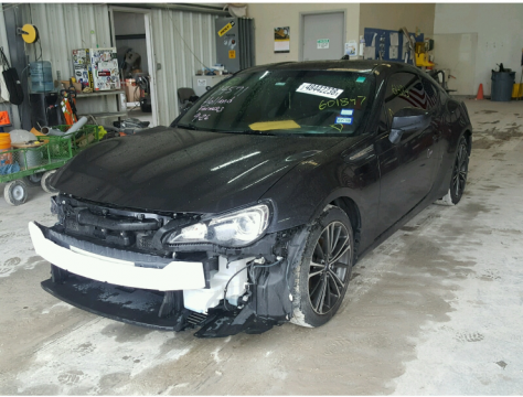 low miles 2015 Subaru BRZ Limited repairable for sale