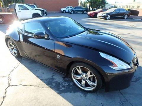 light front damage 2011 Nissan 370Z Touring repairable for sale